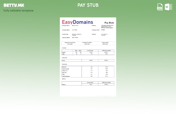 модерен стил Шаблон за фирма за регистрација на име на домен